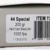 UNDERWOOD 44 SPL 200GR HARD - Image 2