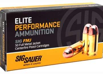 SIG 10MM AUTO 180GR FMJ