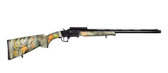 ATI Nomad Single Shot 20 ga 23" Blued Barrel Camo Stock w/ Picatinny Rail