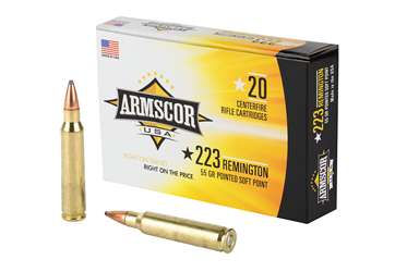 ARMSCOR 223REM 55GR PSP 20/1000