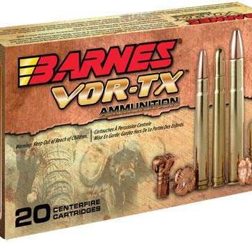 Barnes VOR-TX Safari Rifle .500 Nitro 570 gr Banded Solid FN 2100 fps - 20/box