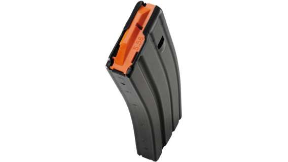 DuraMag 30rd BODY LIMITED TO 10rd 223/5.56 SS Org/Blk magazine