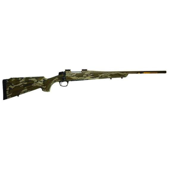 CVA Cascade Rifle 6.5 Creedmoor 4rd Magazine 22" FDE Barrel Mossy Oak Bottomland Stock