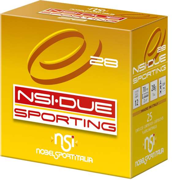Nobel NSI Due Sporting Shotshells 12 ga 2-3/4 1 oz 1315 fps #7 25/ct