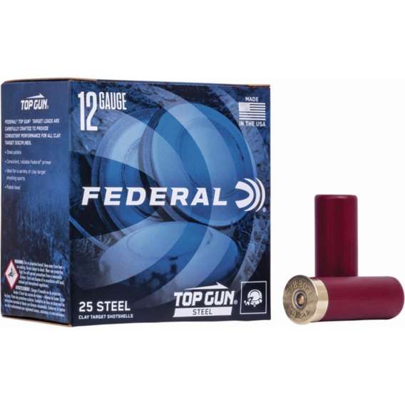 Federal Top Gun Steel 12ga 2-3/4" 1-1/8oz 1145 fps #7 25/ct