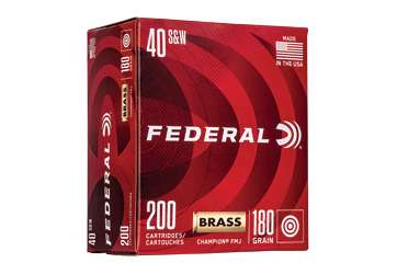 FED CHAMP 40S&W 180GR FMJ 200/1000
