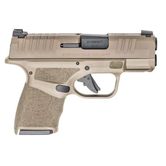 Springfield Armory Hellcat 3" Micro Compact Handgun Gear Up Package 9mm Luger 11rd (4) & 13rd (1) Magazines FDE with Bag
