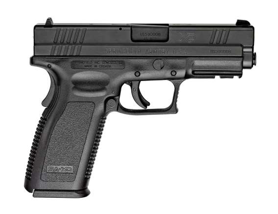 XD .45ACP 4" BLACK W-2 10RN MAGAZINES