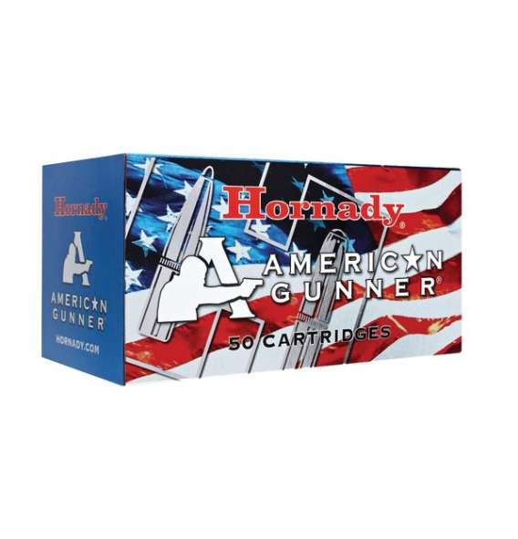 Hornady American Gunner Bulk Rifle Ammuntiton .223 Rem 55 gr HP 50/ct