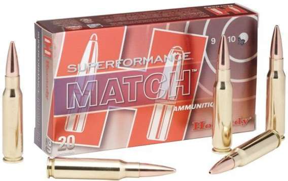 Hornady Superformance Rifle Ammunition 5.56x45mm 75 gr BTHP 2910 fps - 20/box