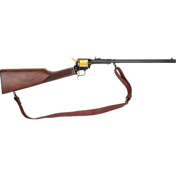 Heritage Rough Rider Rancher .22LR 6rd Capacity 16" Barrel Gold Accents Buckhorn Sights