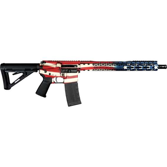 Black Rain Ordnance Spec+ Patriot Rifle 5.56mm 30rd Magazine 16" Barrel American Flag Finish
