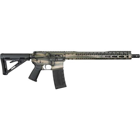 Black Rain Ordnance Spec+ Patriot Rifle 5.56mm 30rd Magazine 16" Barrel FDE/OD American Flag Finish