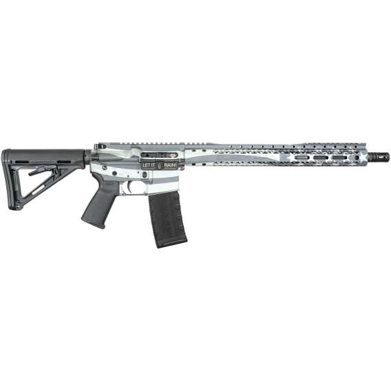 Black Rain Ordnance Spec+ Patriot Rifle 5.56mm 30rd Magazine 16" Barrel Obsidian American Flag Finish