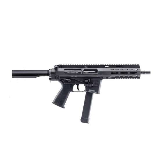 B&T SPC9 Handgun 9mm Luger 33rd Magazine 9.1" Barrel Black with Arm Brace Adapter Glock Magazine Compatible