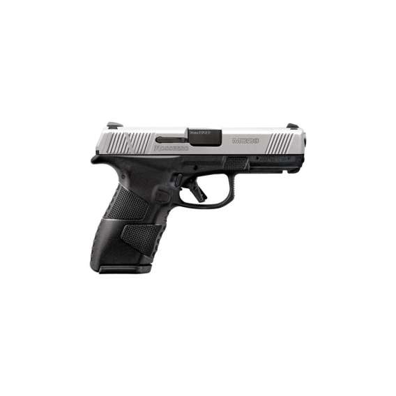 Mossberg MC2c Handgun 9mm Luger 10rd Magazine 3.9" Barrel Black and Silver Cross-Bolt Safety MA Compliant