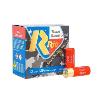 Rio Texas Game Load 36 HV Shotshells 12ga 2-3/4" 1-1/4oz 1340 fps #7.5 25/ct