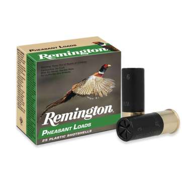 Remington Pheasant Loads Shotshells 12ga 2-3/4 in 3-3/4 dr 1-1/4oz #6 1330 fps 25/ct
