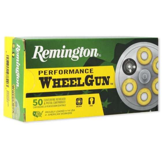 Remington Wheelgun Ammunition .38 Spl 158gr LRN 755 fps 50/ct