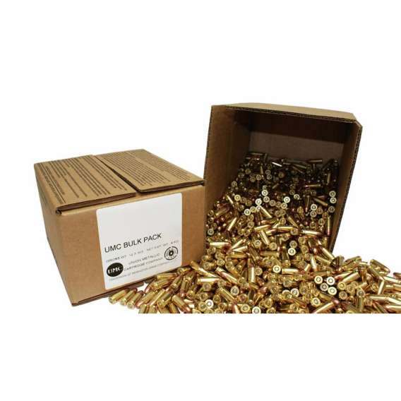 Remington UMC Handgun Ammunition 9mm Luger 115 gr FMJ 1145 fps 500/ct (Bulk)