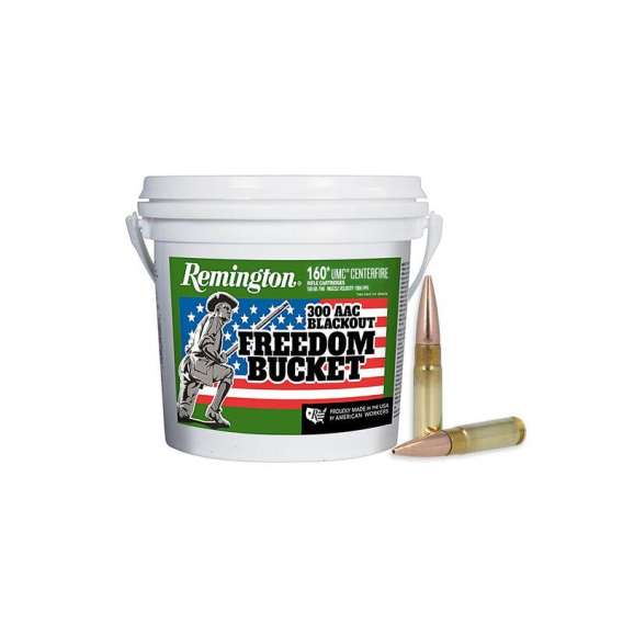 Remington UMC Freedom Bucket .300 AAC Blackout 150gr FMJ 1905 fps 160/ct