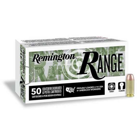Remington Range Handgun Ammo .40 S&W 180 gr FMJ 990 fps 50/ct