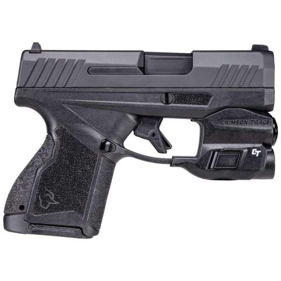 Taurus GX4 Handgun 9mm 10/rd 3.06" Barrel Black with Crimson Trace Light