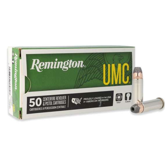 Remington UMC Handgun Ammunition .38 Spl(+P) 125 gr SJHP 945 fps 50/ct