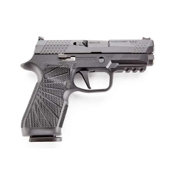 Wilson Combat Sig P320 Carry Handgun 9mm Luger 17rd Magazines (2) 3.9" Barrel Black