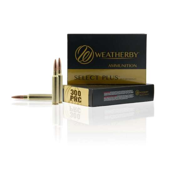 Weatherby Select Plus Rifle Ammo .300 PRC 180 gr BTHP 2950 fps 20/ct
