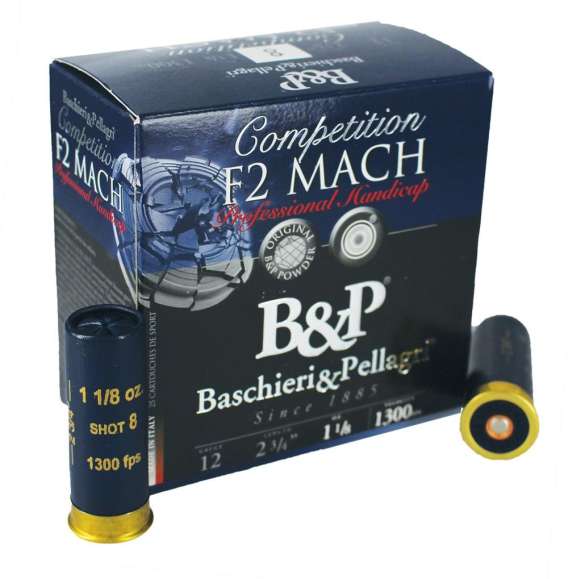 B&P Professional Handicap Shotshells- 12 ga 2-3/4 In 7/8 oz #7.5 1365 fps 25/ct