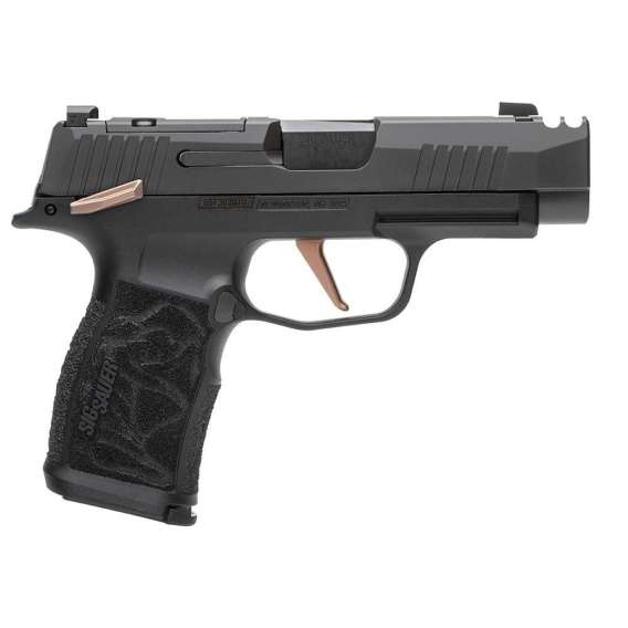 Sig Sauer P365 Rose XL Comp Handgun 9mm Luger 12rd Magazines(2) 3.1" Barrel & Vaultek Pistol Safe