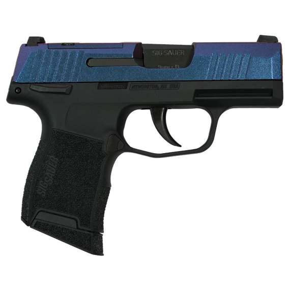 Sig Sauer "Mongoose Purple" P365 Optic Ready Handgun 9mm Luger 10rd Magazines(2) 3.1" Barrel X-RAY 3 Sights Manuel Safety