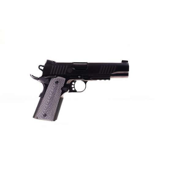 Alpha Foxtrot 1911-ENHANCED Handgun 10mm Auto 7rd Magazine 5" Barrel Polished DLC Finish Optic Ready