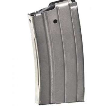 ProMag Rifle Magazine For Ruger Mini-14 .223 Rem 20/rd Nickel Plated Steel