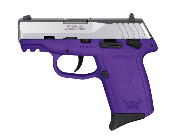 SCCY INDUSTRIES CPX-1 G3 9MM SS/PURP 10+1 SFTY