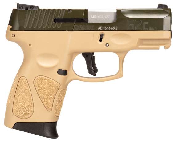 TAURUS G2C 9MM MSG/TAN 3.2" 12+1
