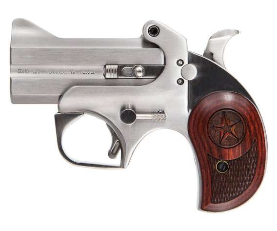 Bond Arms Texas Defender .357 Mag/38 Spl 2rd Capacity 3" Barrel Rosewood Grips