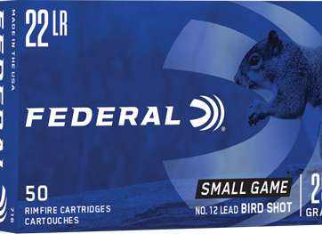 FEDERAL 22LR #12 LEAD BIRDSHOT