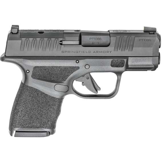 Springfield Armory Hellcat 3" Micro-Compact OSP Handgun Gear Up Package 9mm Luger 11rd (4) & 13rd (1) Magazines 3" Barrel Black with Bag