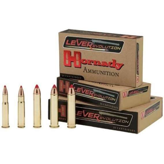 Hornady LEVERevolution Rifle Ammunition .45-70 Gov 250 gr MonoFlex 2025 fps - 20/ct