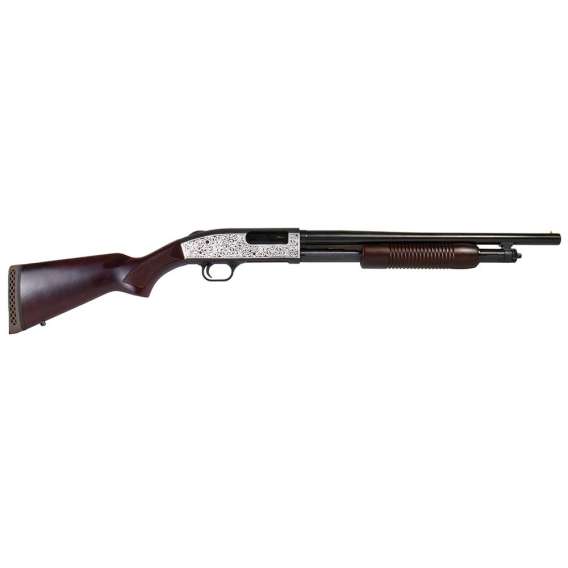 Mossberg 500 Retrograde Shotgun 12 ga 3" Chamber 5/rd 18.5" Barrel Filigree Polished