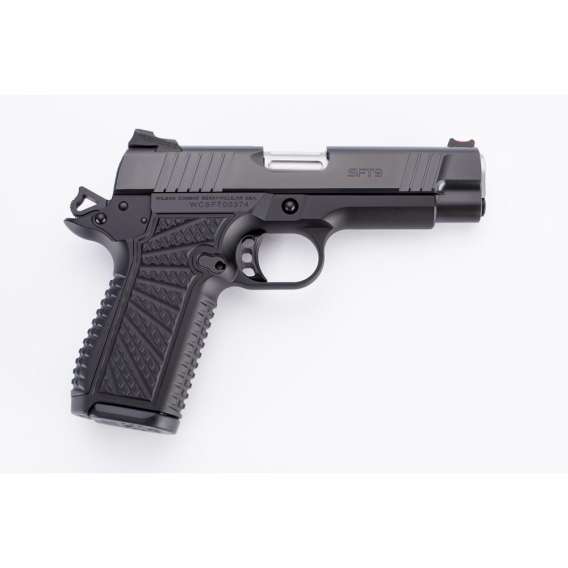 Wilson Combat SFT9 Compact Handgun 9mm Luger 15rd Magazines (2) 4.25" Barrel Black Non Lightrail