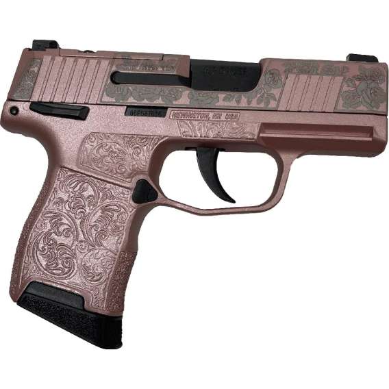 Sig Sauer "Gun & Roses" P365 Optic Ready Handgun 9mm Luger 10rd Magazines(2) 3.1" Barrel X-RAY 3 Sights Manuel Safety