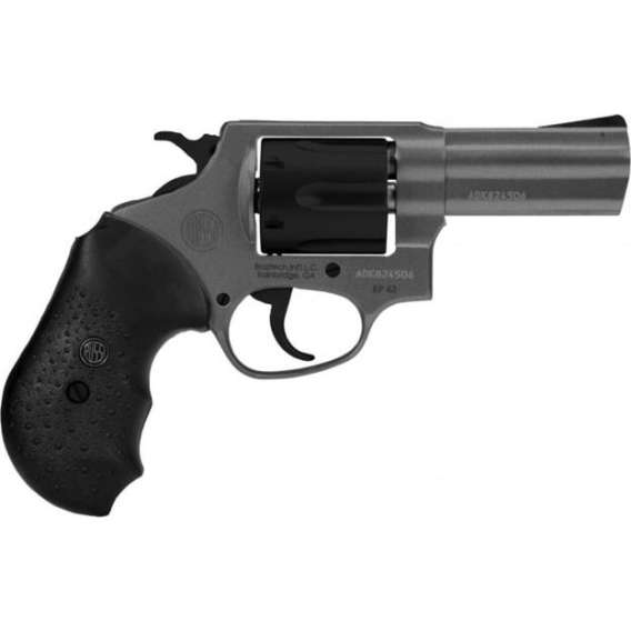 Rossi RP63 Handgun .357 Mag 6rd Capacity 3" Barrel Black/Grey with Wood Laminate Grips