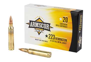 ARMSCOR 223REM 62GR FMJ 20/1000