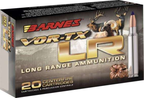 Barnes VOR-TX Long Range Rifle Ammunition .300 Rem Ultra Mag 190 gr LRX-BT 3125 fps 20/ct
