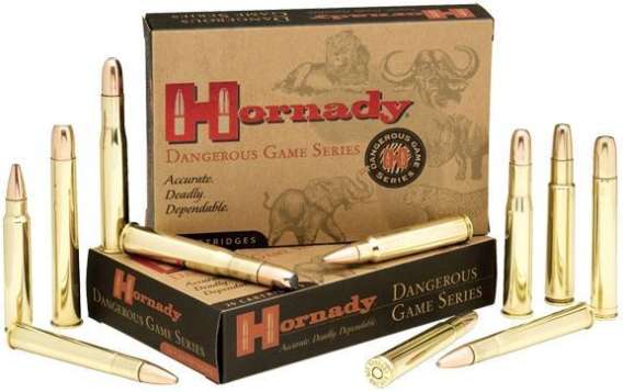 Hornady Dangerous Game Series Rifle Ammunition .376 Steyr 270 gr SP-RP 2600 fps - 20/box