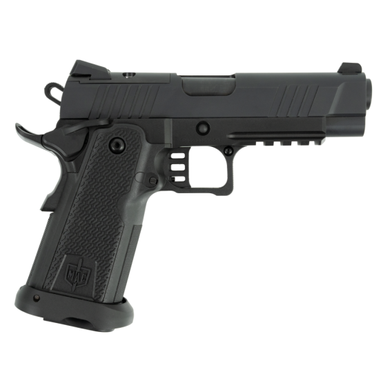 SDS Imports MAC 1911-9 DS Handgun 9mm Luger 17rd Magazines (2) 4.25" Barrel Black