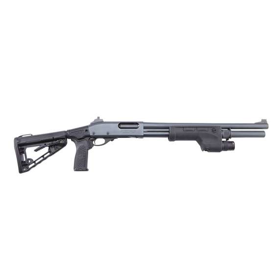 Wilson CQB Shotgun 12ga 3" Chamber 6rd Capacity 18.5" Barrel Super-Stoc with Black Armor-Tuff Finish